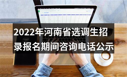 2022年河南省选调生招录报名期间咨询电话公示 图片